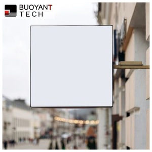 Letrero Publicitario Luminoso Redondo para Exteriores con Material Acrílico y Aluminio, Iluminación con Lámpara para Uso en Oficinas - Product Image 6