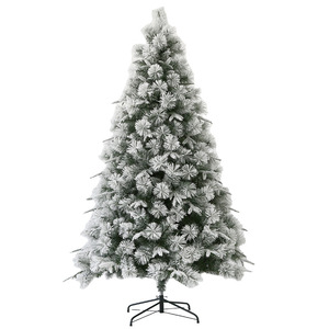 Árbol de Navidad Artificial con Nieve Artificial de PVC y PE Mixto al por Mayor 2027 para Exhibiciones en Escaparates, Decoración Navideña para Exteriores y Bodas - Product Image 4