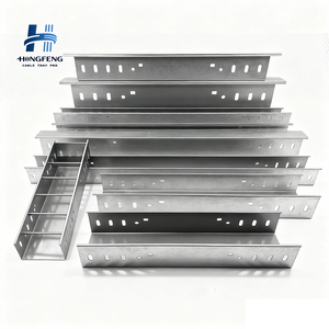 Surprise Price Customized 600mm Width HDG Perforated <b>Cable</b> Tray for <b>Outdoor</b> Industrial Use - Product Image 3