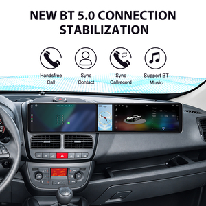 ZWNAV Pantalla Dual de 12.3 Pulgadas para Fiat <span class=keywords><strong>Doblo</strong></span> 2010-2015, Android 15, Carplay Inalámbrico, DSP, GPS, Navegador, Radio para Auto, Estéreo, 4G, WiFi, 360, OEM - Product Image 4