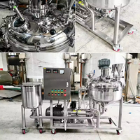 50L 100L Petite Mayonnaise Faisant La Machine Vide En Acier Inoxydable Émulsifiant Réservoir De Mélange