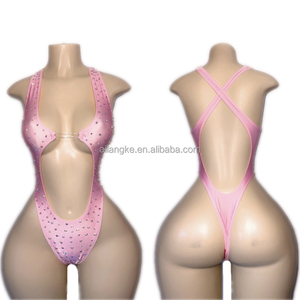 Atuendos de Fiesta con Pedrería para Bailarina Exótica de Fábrica OEM, Éxito de Ventas con las Mejores Reseñas y Clasificación - Product Image 1