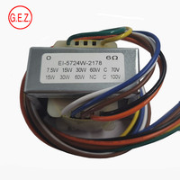 Transformateur de ligne audio 70V 100V, transformateur audio 8 ohms