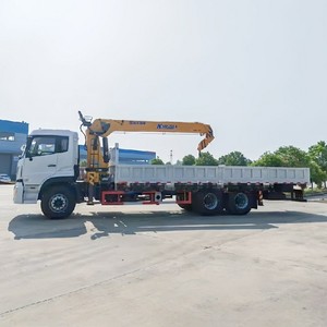 Precio de Fábrica, Camión Grúa Dongfeng 6x4, Camión con Grúa Montada de 12 Toneladas en Venta - Product Image 6