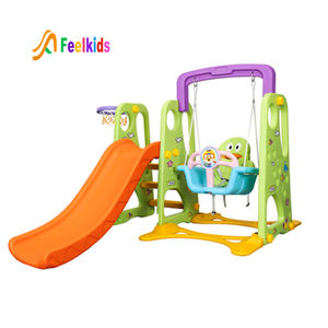 Feelkids <span class=keywords><strong>bambini</strong></span> di plastica per <span class=keywords><strong>bambini</strong></span> parco giochi all'aperto altalena e scivolo - Product Image 3