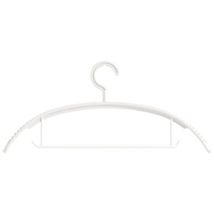 Perchas de silicona antideslizantes para ropa, redondas, de terciopelo grueso, que no dejan marcas, para secar la ropa y proteger los hombros. - Product Image 4