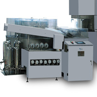 Ligne de liaison de production de bouteilles en verre électrique automatique de qualité assurée Application de l'eau de la machine de capsulage de remplissage de bouteilles de flacon