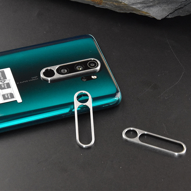 For Xiaomi Redmi Note 8 Accessory-Protective Tempered Glass Screen and Camera Lens Protector Ring Mobile Phone Accessory
