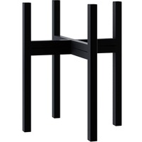 Support de pot de fleurs en fer forgé de style américain moderne, sur pied, pour balcon, multifonctionnel, pliable, design démontable