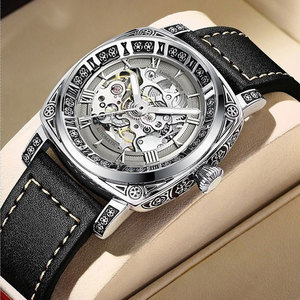 CCTV présente la montre mécanique entièrement automatique Lorraine Duke Monster pour homme, squeletteisée, pour la mode et les affaires. - Product Image 3
