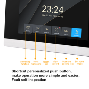 HD 7 Inch Intervideo Doorbell Supplier Wifi <strong>4</strong> Wire <strong>Sensor</strong> Button Visual Interphone System Tuya Video Intercom - Product Image 4