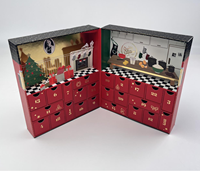 Boîte à surprises en forme de maison personnalisée avec petits tiroirs pour Noël, bonbons, cosmétiques, cadeaux, qualité supérieure, vente en gros