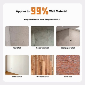 Pannelli Flessibili Moderni per Pareti Esterne Mingri, Motivo Geometrico, Resistenti all'Umidità, <span class=keywords><strong>in</strong></span> Pietra Artificiale, per Soggiorno, Garanzia 5 Anni - Product Image 2