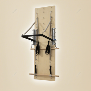Evde Kullanım İçin Ahşap Pilates Reformer, Pilates Duvar Ünitesi ve Pilates Springboard - Product Image 5