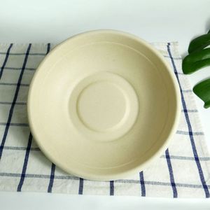 High Quality Biodegradable Bamboo Pulp Natural Healthy <b>Disposable</b> <b>Bowls</b> for Household Use - Product Image 4