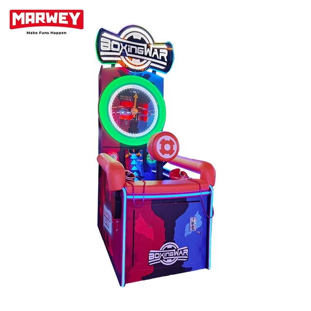 Marwey Factory New High Quality Entertainment Coin Operated Electronic Arcade Boxing Game Machine for Price Sale