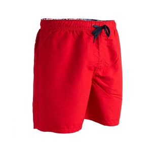 Shorts de sport décontractés pour hommes, nouvelle collection, couleur unie, éco-responsables, taille élastique avec cordon de serrage, prix compétitif, service OEM, en poly. - Product Image 2