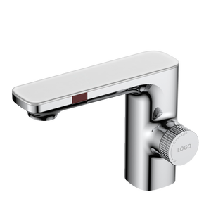 Grifo con Sensor Infrarrojo <span class=keywords><strong>GIBO</strong></span>, Grifo de Baño con Pantalla LED de Temperatura, Color Plateado - Product Image 3