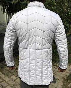 Haut tranquillement hiver médiéval Gambeson manteau coton épais rembourré armure respirant reconstitutions Cosplay tailles personnalisables - Product Image 4