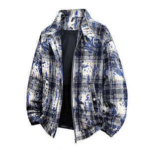 Chemise à carreaux personnalisée avec logo pour hommes et femmes, nouvelle collection printemps-automne, chemise à manches longues pour jeunes, veste à carreaux tendance - Product Image 3