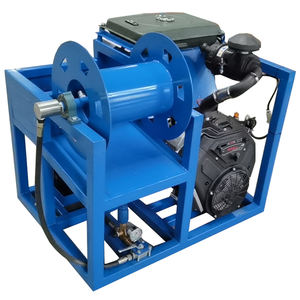 Jetters de <span class=keywords><strong>alcantarillado</strong></span> para <span class=keywords><strong>limpieza</strong></span> de <span class=keywords><strong>alcantarillado</strong></span>, motor de gasolina accionado por 35HP, 400mm, 150Bar, 18GPM - Product Image 3