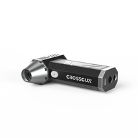 Ventilateur miniature puissant Crossgun 130000 tr/min, batterie, charge USB, ventilateur électrique portable, souffleur d'air