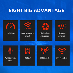 Adattatore Wi-Fi USB 2026 con Bluetooth 5.0 e 3.0, Dongle Dual Band 5GHz Wi-Fi 5 per PC, Laptop e macOS - Product Image 4