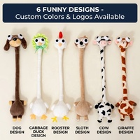 Peluche d'animal douce de 8 pouces à cou long, modèle Goofy, breloque de sac, prix pour machine d'arcade de centre commercial, directement de l'usine, en stock, à acheter