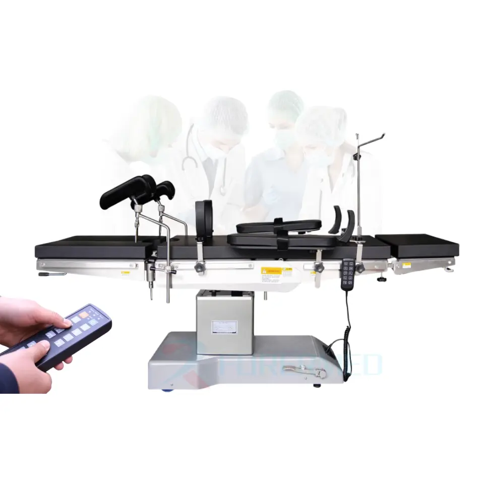 İyi fiyat elektrik tıbbi cerrahi ameliyat masası manuel elektrikli hidrolik cerrahi ameliyat masası c-kol uyumlu