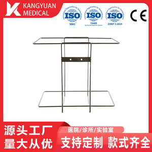 Caja de Almacenamiento para Objetos Punzocortantes, Estante de Acero Inoxidable 36x22x30.5cm, Diseño Industrial, Duradero, Montaje en Pared - Product Image 5