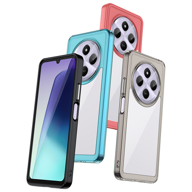 Fashion Anti-Fall Shockproof TPU+PC Phone Case Cover for Redmi 14C 14R Note 13 14 15 K70 K80 K90 PRO ONEPLUS 13 ACE 5
