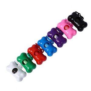 Distributeur de sacs à déjections canines en forme d'os Petoutdoor, plusieurs couleurs au choix, avec 15 sacs/rouleau - Product Image 4
