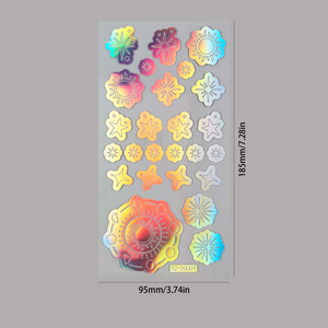 Pegatinas <span class=keywords><strong>de</strong></span> Tatuajes Temporales Láser, Pegatinas Impermeables con Diseño <span class=keywords><strong>de</strong></span> Estrella Iridiscente y Sol para Festivales <span class=keywords><strong>de</strong></span> Música y Fiestas en la Playa - Product Image 5