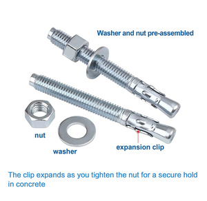 Pernos de Anclaje para Fijación de Cimentaciones de Hormigón, Suministro de Fábrica, Tamaño Personalizado, Alta Resistencia - Product Image 3