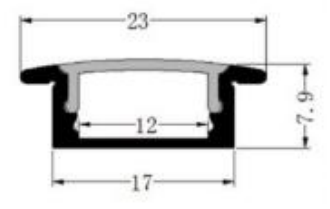 kitchen profiles 25mm