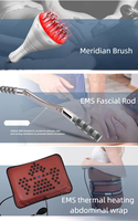 Appareil de massage portable 10 en 1 pour soulager la fatigue musculaire, machine multifonctionnelle complète pour le raffermissement de la peau