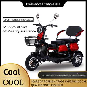 Tricycle électrique à carrosserie ouverte pour personnes âgées, usage domestique, petite <span class=keywords><strong>taille</strong></span>, faible consommation, vitesse de 30 km/h, charge utile de 100 à 200 kg - Product Image 5