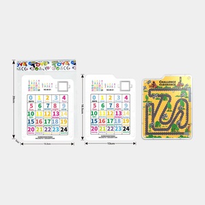 <span class=keywords><strong>Labyrinthe</strong></span> magnétique à glissière avec chiffres - Jeu éducatif stimulant pour <span class=keywords><strong>l</strong></span>'esprit 4x4 et 5x5 - Product Image 6