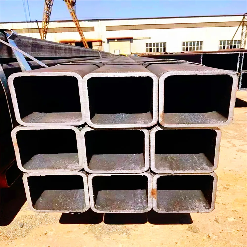 Yuantai Welded Black Steel Square Tube Suppliers 40mm X 40mm Steel Pipe