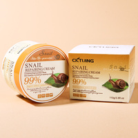 Produits de soin de la peau blanchissants en marque privée OEM, crème réparatrice hydratante à la mucine d'escargot 96%