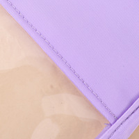 Mini-étui de rangement pliable moderne pour Mahjong, en PVC imperméable, avec motif de lettres brodées, portable