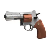 Achetez Fascinating plastique revolver jouet pistolet balles à des
