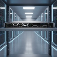 Serveur en rack Dell PowerEdge R650 1U, double processeur Intel Xeon de 3e génération, 32 DIMMs DDR4, PCIe 4.0, NVMe, prêt pour les GPU