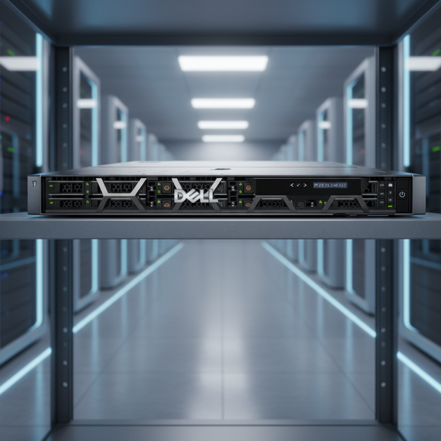 Dell PowerEdge R650 1U Rack Server, Dual 3rd Gen Intel Xeon, 32 DDR4 DIMMs, PCIe 4.0, NVMe, GPU Ready