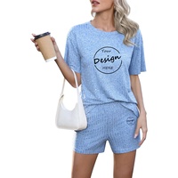 Meilleurs nouveaux produits de 2024 personnalisé deux pièces ensemble doux luxe mode décontracté été course Shorts femmes