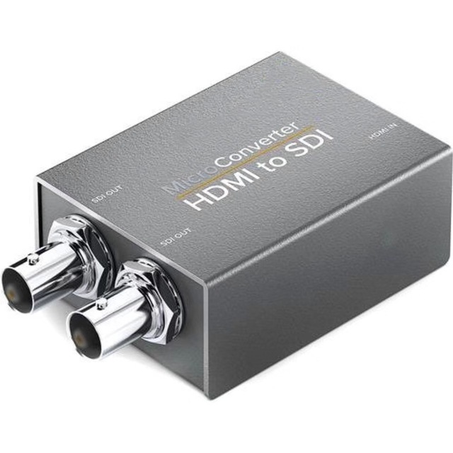 HDMI to SDI With Power Adapter Mini 3G HD SD-SDI Video Micro Converter With USB Power HDMI Switcher to SDI