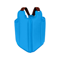 Protection corporelle de karaté personnalisée, protège-poitrine en cuir respirant pour entraînement intensif