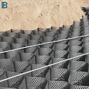 Chất lượng cao HDPE <span class=keywords><strong>Geo</strong></span> di động 8 năm truyền thống Road paver cho đường lái xe xói mòn kiểm soát mặt đất lưới bãi đậu xe dốc giữ chân tường - Product Image 4