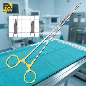 Pinza Portaagujas Najmmy Masson, Instrumento Quirúrgico con Certificación CE, Manual, de Acero Inoxidable, para Uso en Quirófano - Product Image 4