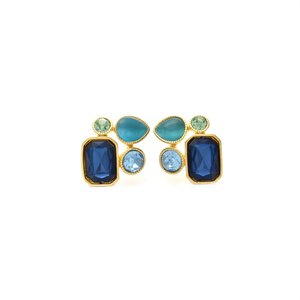 E395-230-038SL Fashion <b>Stud</b> <b>Earrings</b> - Product Image 2